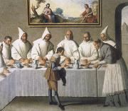 The miracle of the hl. Hugo Francisco de Zurbaran